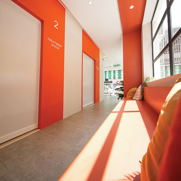 Comfortable waiting and consultation areas