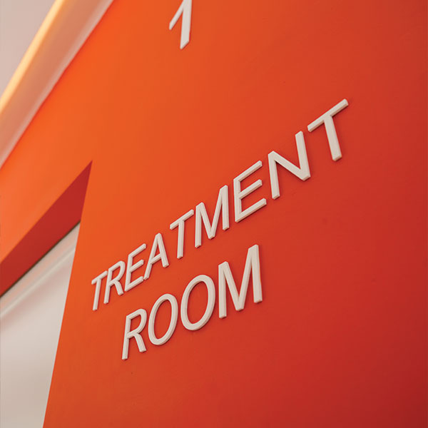 Modern dental chairs and equipment